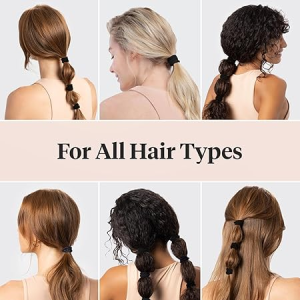 Black Hair Ties No Damage